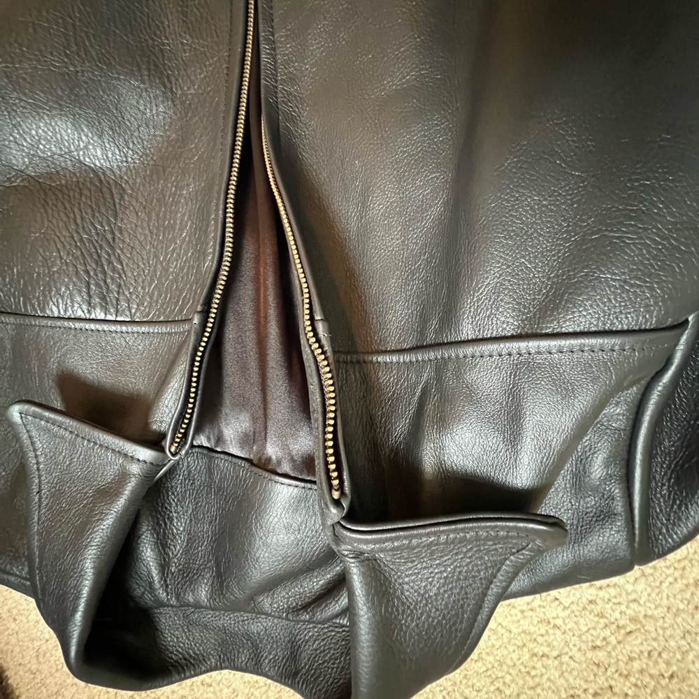 Handmade leather jacket - Picture 8 of 14